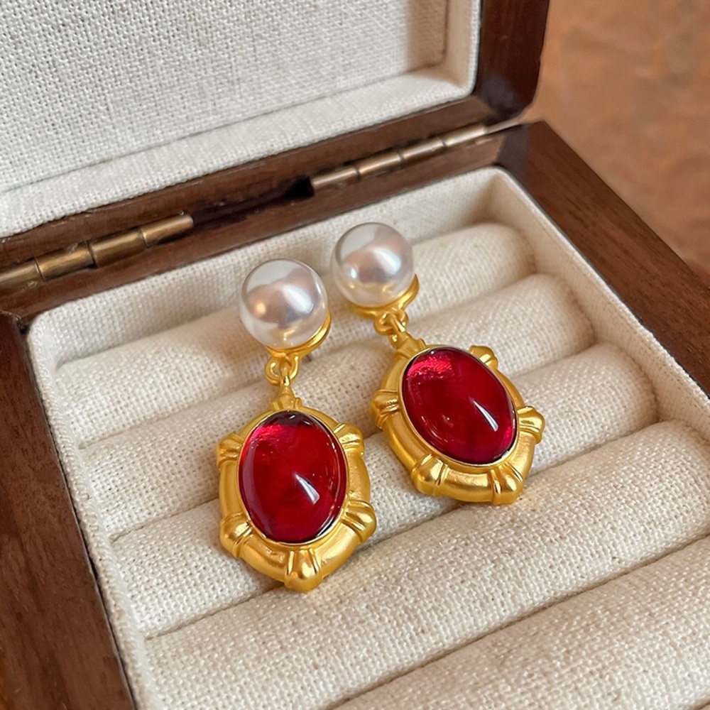 Medieval vintage earrings, women's earrings, designer craftsmanship